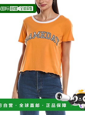 自营Prince Peter Gameday Tennessee Oversized Crop T-Shirt -