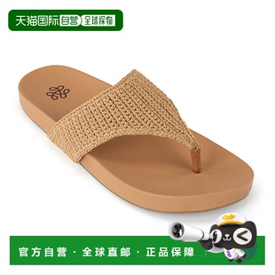 the 竹子 sakEverly 手工钩编 美国奥莱直发 凉鞋 自营