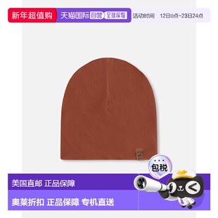 自营deux par deuxStretch Jersey Beanie Brown - brown 美国奥