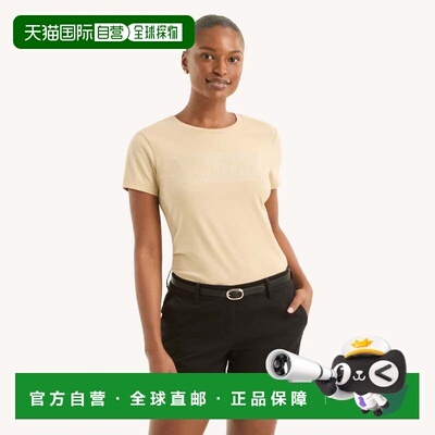 自营Nautica Womens Sustainably Crafted Rhinestone Logo Grap
