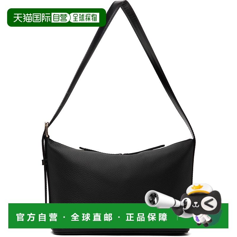 1h可退 香港直邮潮奢 A.P.C. 女士 黑色 Vera 单肩包 PXCBLF61974