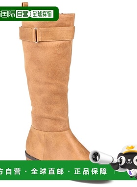 自营 Journee Collection 女式 True Comfort Foam 宽小牛皮 Lela