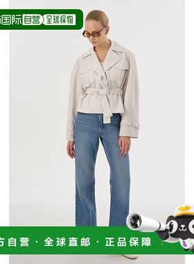 自营lamarqueQuinn | Cropped Trench Coat - whisper whie 美国
