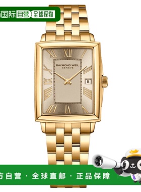 自营Raymond Weil Toccata Champagne Dial Yellow Gold PVD Stee