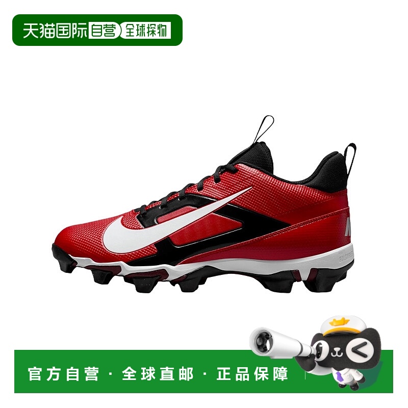 自营Nike Alpha Menace 4鲨鱼大学红/金属银/白色FN0028-600男子-