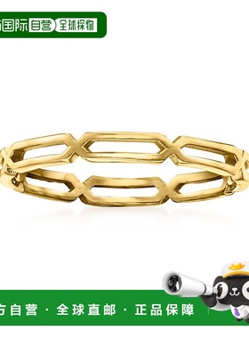 自营 RS Pure by Ross-Simons 14kt 黄金开口戒指 - 黄色 美国奥