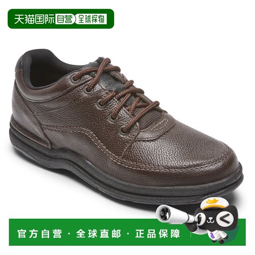 自营Rockport男子Wtclassic In/翻滚W-棕色/翻滚 美国奥莱直发