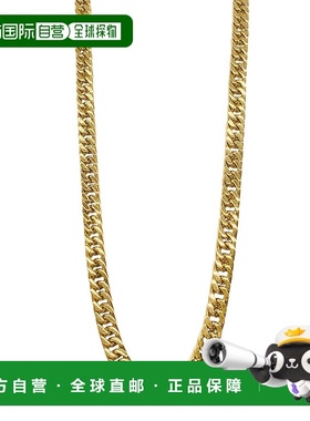 自营 Adornia 防水厚 9 毫米古巴链金色 - 黄色 美国奥莱直发