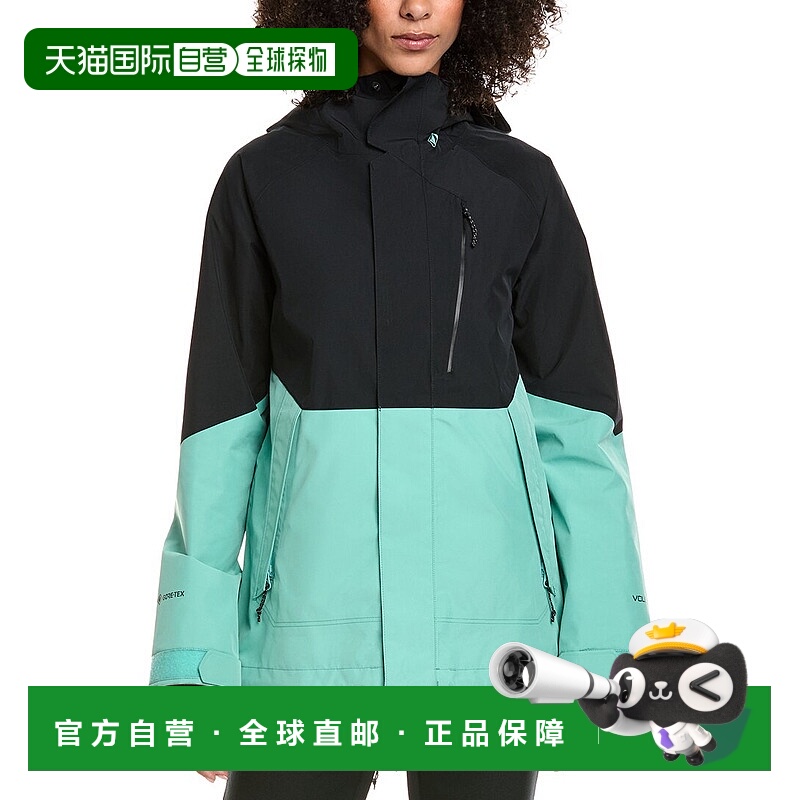 自营Volcom Aris Gore-Tex Jacket - black 美国奥莱直发