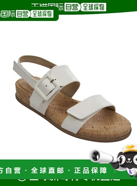 【美国直邮】Vaneli Nelly 女士时装凉鞋 真皮平底鞋 舒适透气 适