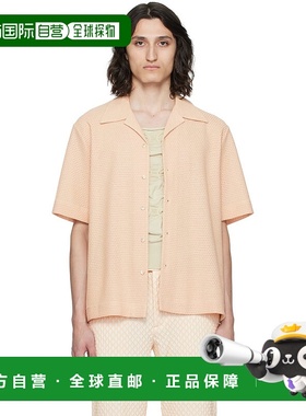 1h可退 香港直邮潮奢 Sefr 男士 橙色 Noam 衬衫 SS24NOAM