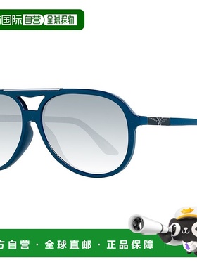 自营Longines Plastic Men's Sunglasses - blue 美国奥莱直发