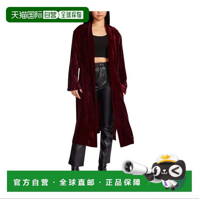 1h可退 【美国直邮】Steve Madden Laina 女士毛呢外套 时尚舒适