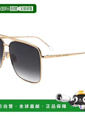 自营 Isabel Marant女士62毫米灰色太阳镜-金色 美国奥莱直发