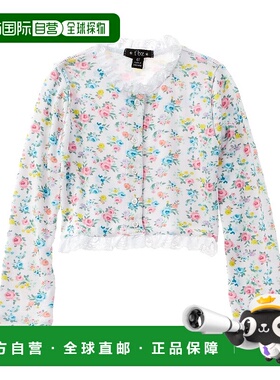 自营 Flowers by Zoe Rib 2x2 开衫 - 白色 美国奥莱直发