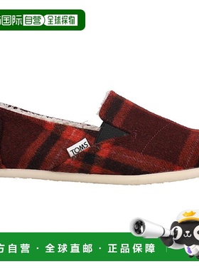 【美国直邮】TOMS Redondo 格纹平底一脚蹬便鞋女鞋新款