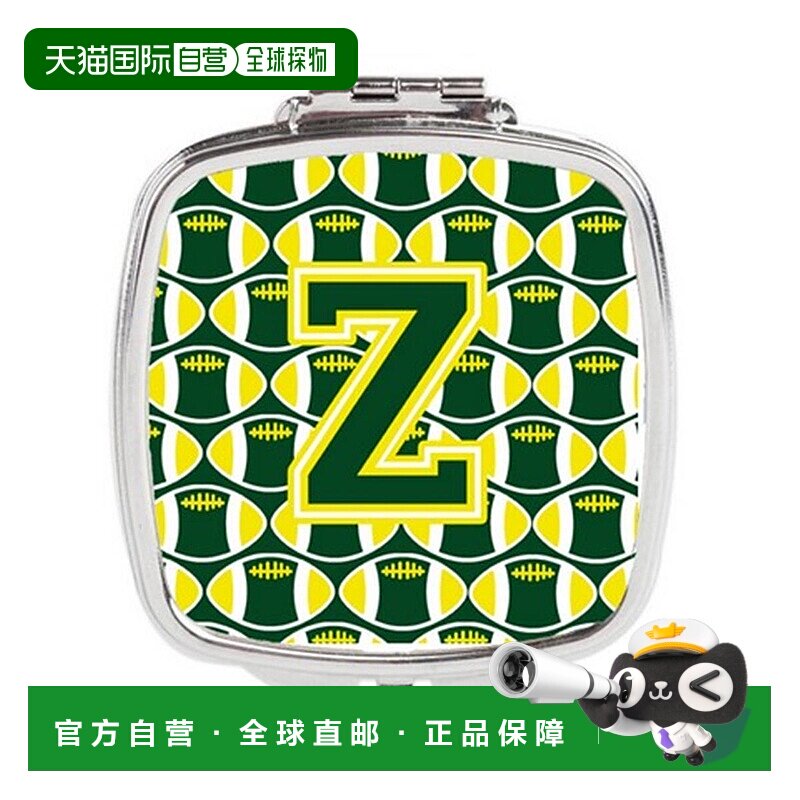 自营 Carolines Treasures CJ1075-ZSCM 字母 Z 足球绿色和正品