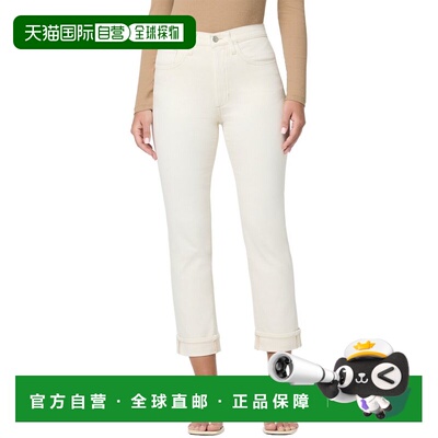 自营JOE'S Jeans OG Ankle Ecru Straight Leg Jean - white 美国