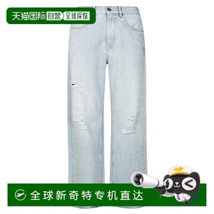 美国奥莱直发 自营 golden gooseMorgan直筒牛仔牛仔裤 蓝色