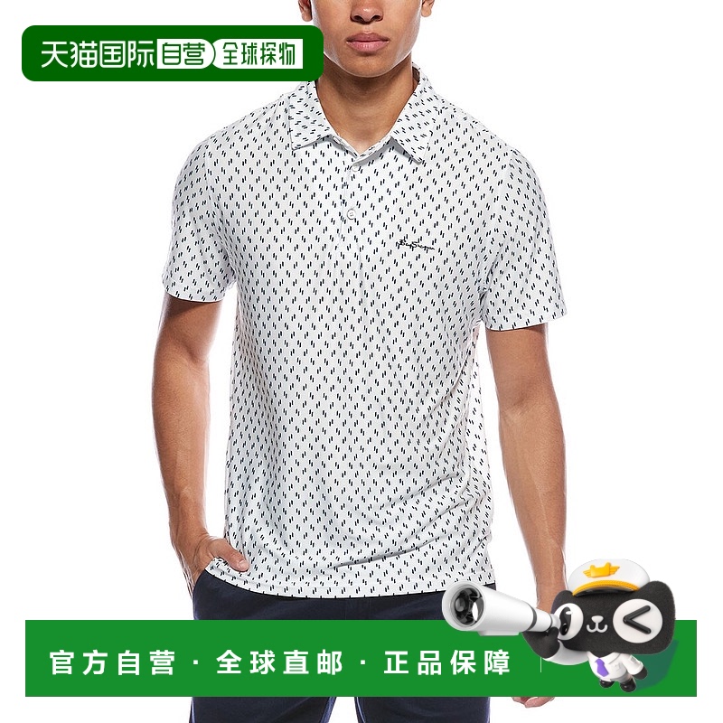 自营 ben sherman本 谢尔曼运动合身翻领衬衫-白色 美国奥莱直发