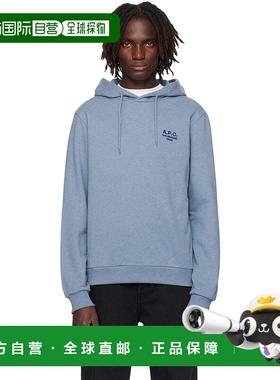 1h可退 香港直邮潮奢 A.P.C. 男士 蓝色 Standard Rue Madame 连