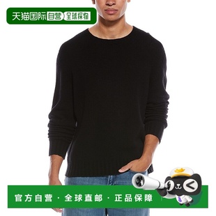 Logo Wool Blend 自营Palm black Curved Sweater 美国 Angels