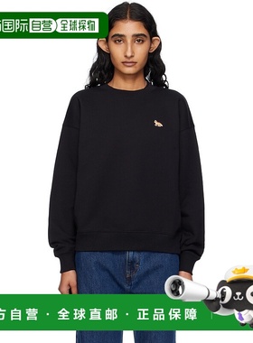 1h可退 香港直邮潮奢 MAISON KITSUNE 女士 黑色 Baby Fox Comfor