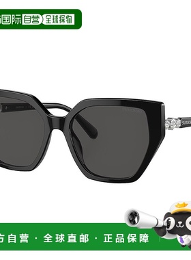 自营 Swarovski  SK 6016 100187 56mm Womens Irregular Sunglas