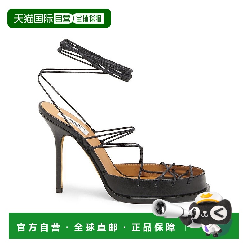 1h可退 【美国直邮】moschino 女士 凉鞋高跟正品时尚舒适百搭透