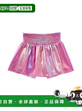 自营 Beach Lingo Smocked Waist Skirt - purple 美国奥莱直发