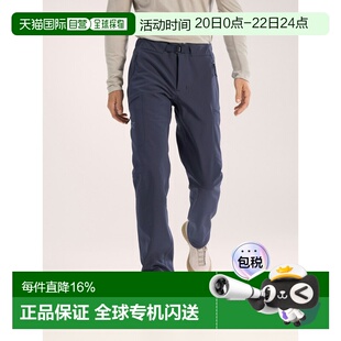 加拿大直邮始祖鸟Gamma MX男款防风抓绒休闲软壳长裤