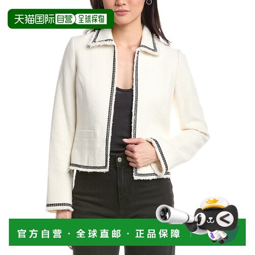 自营rag & bone Eloise Wool-Blend Blazer - white 美国奥莱直发