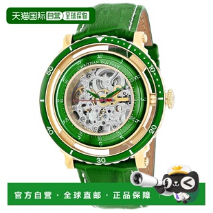 自营Christian Van Sant Men's Silver dial Watch - silver skel