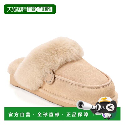 自营Fireside by Dearfoams Women's Melville Genuine Shearling