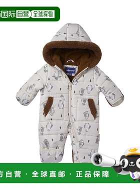 自营Wippette Penguin Print Quilted Pram - beige 美国奥莱直发