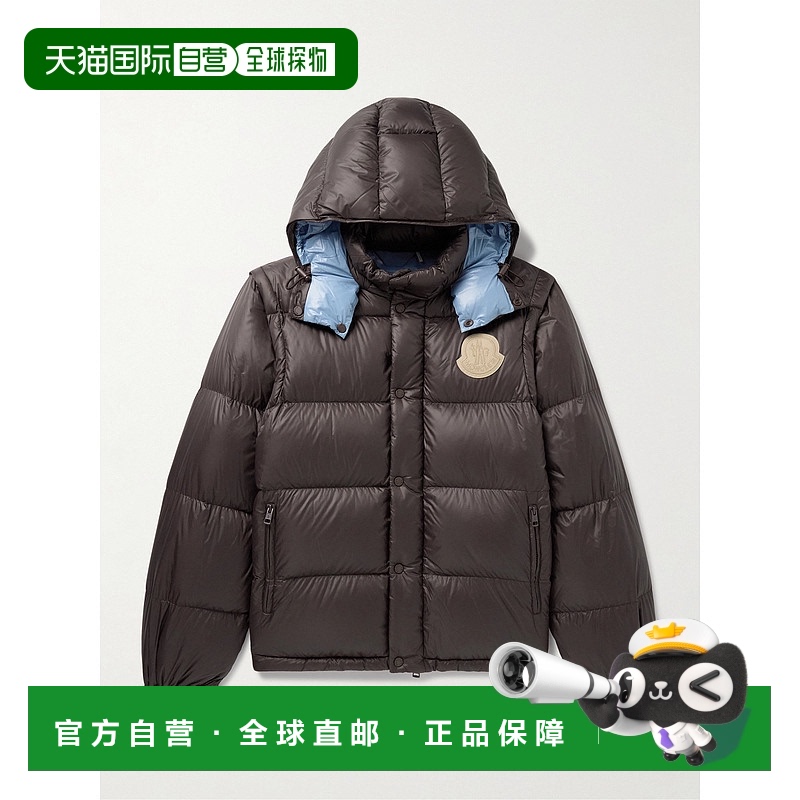 1h可退 香港直邮潮奢 Moncler 盟可睐 男士 Cyclone Logo-Appliqu