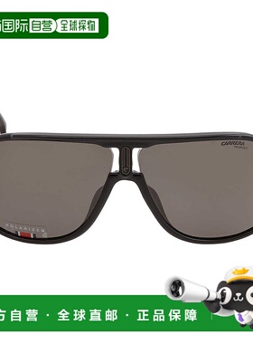 自营Carrera Polarized Grey Navigator Men's Sunglasses CARRER
