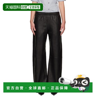 studios acne 女士 休闲裤 皮裤 阔腿裤 美国直邮