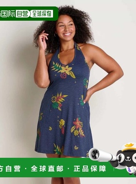 自营Toad&Co Plumeria Dress Women's  True Navy Floral Print H