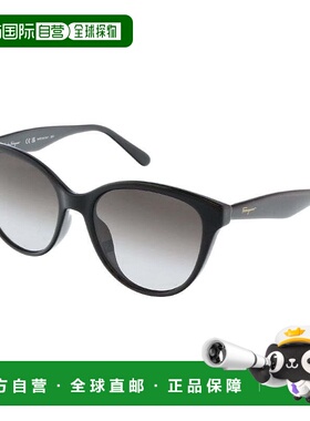 自营salvatore ferragamoSF1073S 001黑色/灰色渐变-黑色 美国奥
