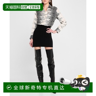 cavalli roberto 美國直郵 寬松 襯衫 真絲長袖 女士
