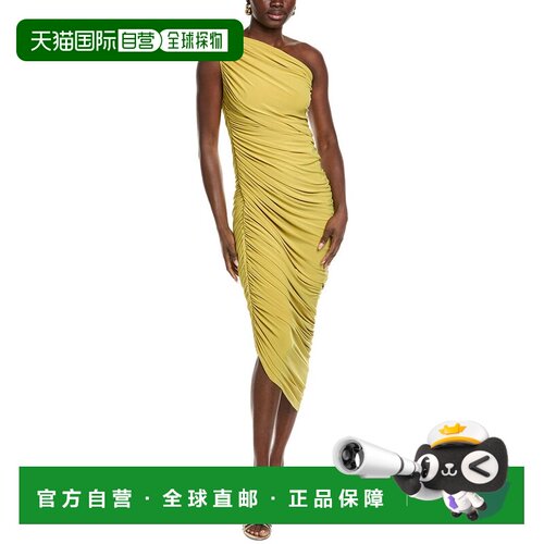 自营Norma Kamali Diana Gown - Yellow 连衣裙美国直发奥莱