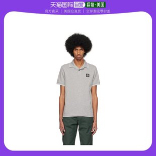 男士 翻领条纹 Polo衫 stone island 美国直邮 网球修身