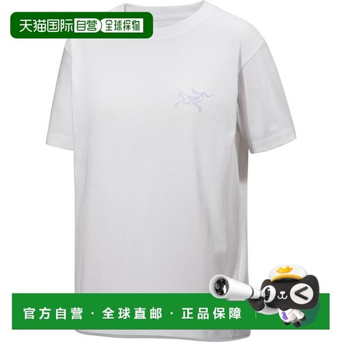 自营 加拿大直发始祖鸟KRAGG女款棉质圆领短袖透气图案T恤户外