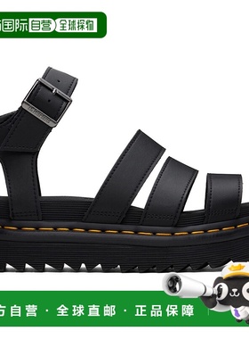 1h可退 香港直邮潮奢 Dr. Martens 马丁大夫 女士 黑色 Vegan Bla