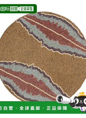 自营tiramisuBrown Lagon Beaded Placemat - brown 美国奥莱直发
