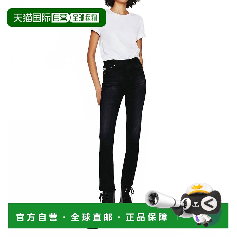 自营ag jeansAlexxis Straight Leg Jean In 2 Years Dropout - 2