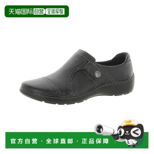 Cora Clarks Poppy 女士皮革舒适平底鞋 休闲鞋 女鞋 美国直邮