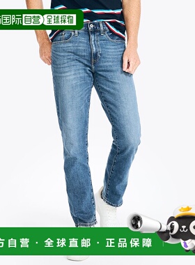 自营 Nautica 男士原创宽松弹力牛仔裤 - oceania wash 美国奥莱