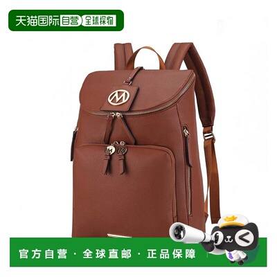 自营mia k collectionAngela Large Backpack Vegan Leather by M
